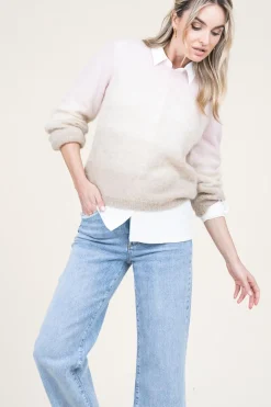 Alpaca Mix Soft Sweater Lura | Natural... | Second Female | Little Soho