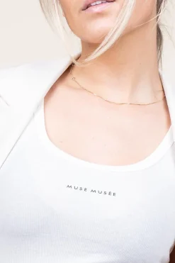 Baby Rib Top Siv | Natural... | Copenhagen Muse | Little Soho