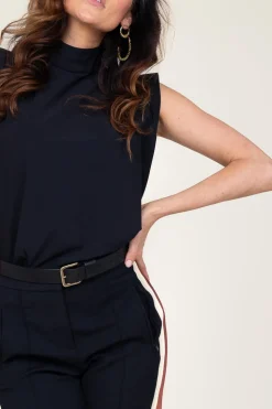 Belt With Buckle Linda | Black... | Depeche | Little Soho