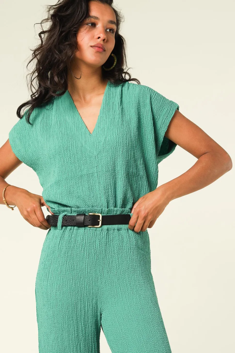 Belt With Buckle Linda | Black... | Depeche | Little Soho