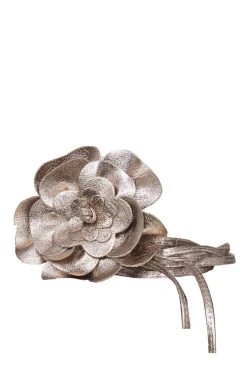 Belt With Flower Detail Flower | Copper... | Little Soho | Little Soho