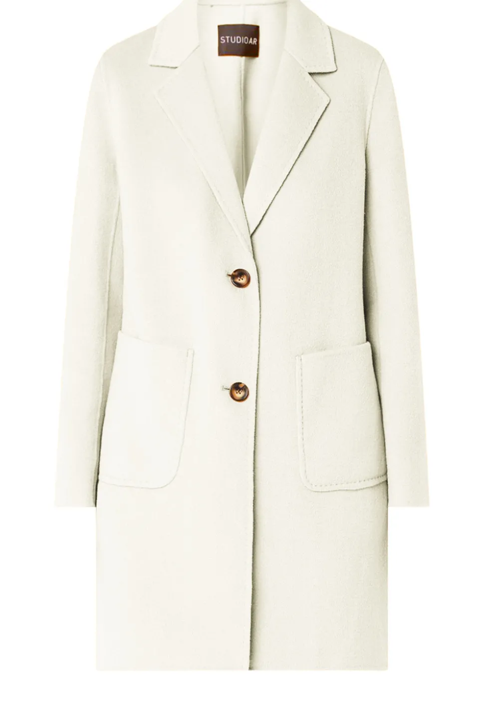 Blazer Jacket In Wool Blend Moya | Natural... | Studio Ar | Little Soho
