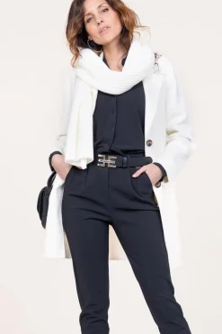 Blazer Jacket In Wool Blend Moya | Natural... | Studio Ar | Little Soho
