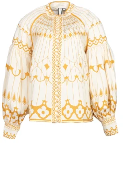 Blouse Pia | Yellow... | Scarlett Poppies | Little Soho