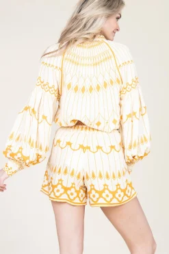Blouse Pia | Yellow... | Scarlett Poppies | Little Soho