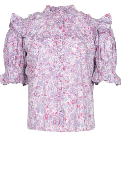 Blouse With Print Camalda | Pink... | Berenice | Little Soho