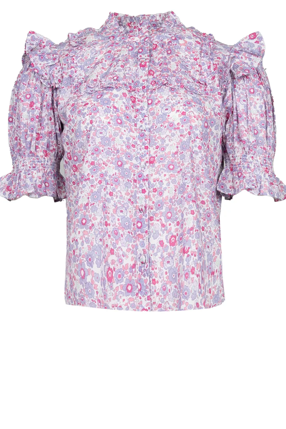 Blouse With Print Camalda | Pink... | Berenice | Little Soho