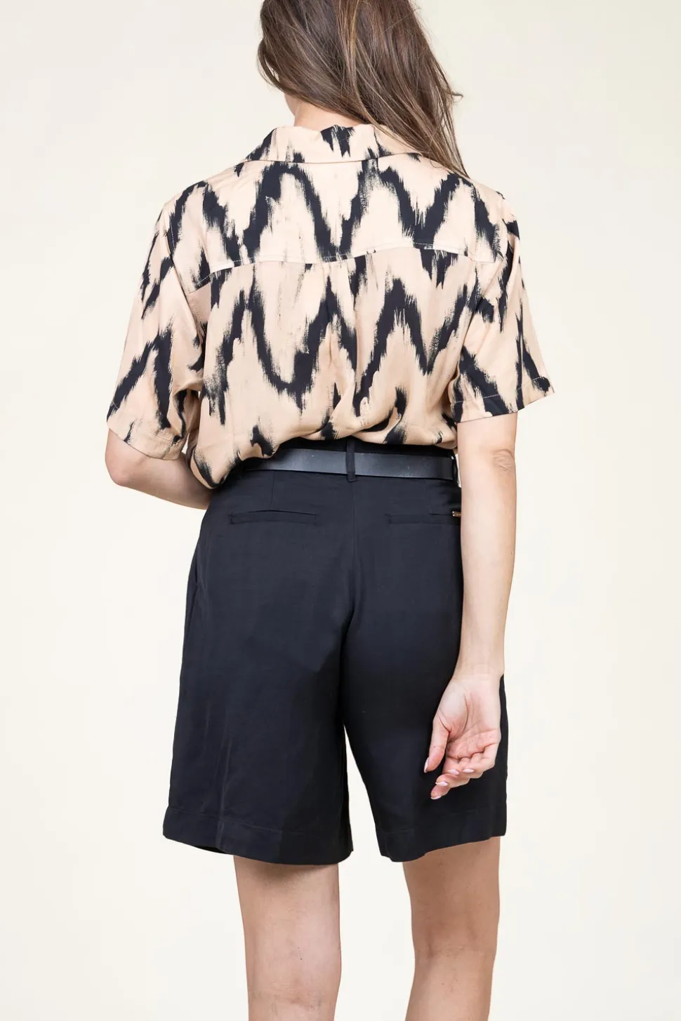 Blouse With Print Jannike | Natural... | Aaiko | Little Soho