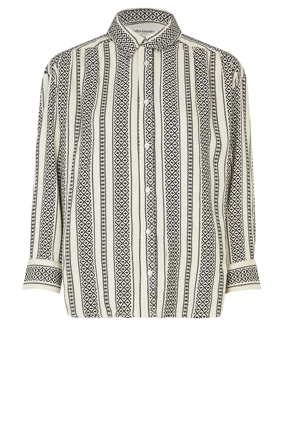 Blouse With Print Sus | Black... | Lollys Laundry | Little Soho