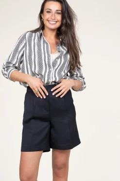 Blouse With Print Sus | Black... | Lollys Laundry | Little Soho