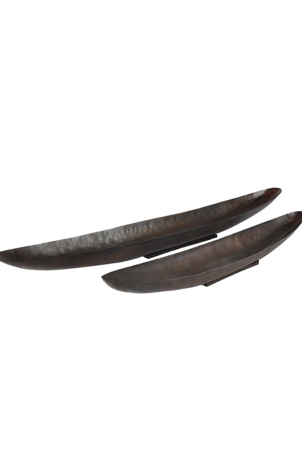 Boat Shaped Plates Margo - Set Of 2 | Brown... | Little Soho Living | Little Soho
