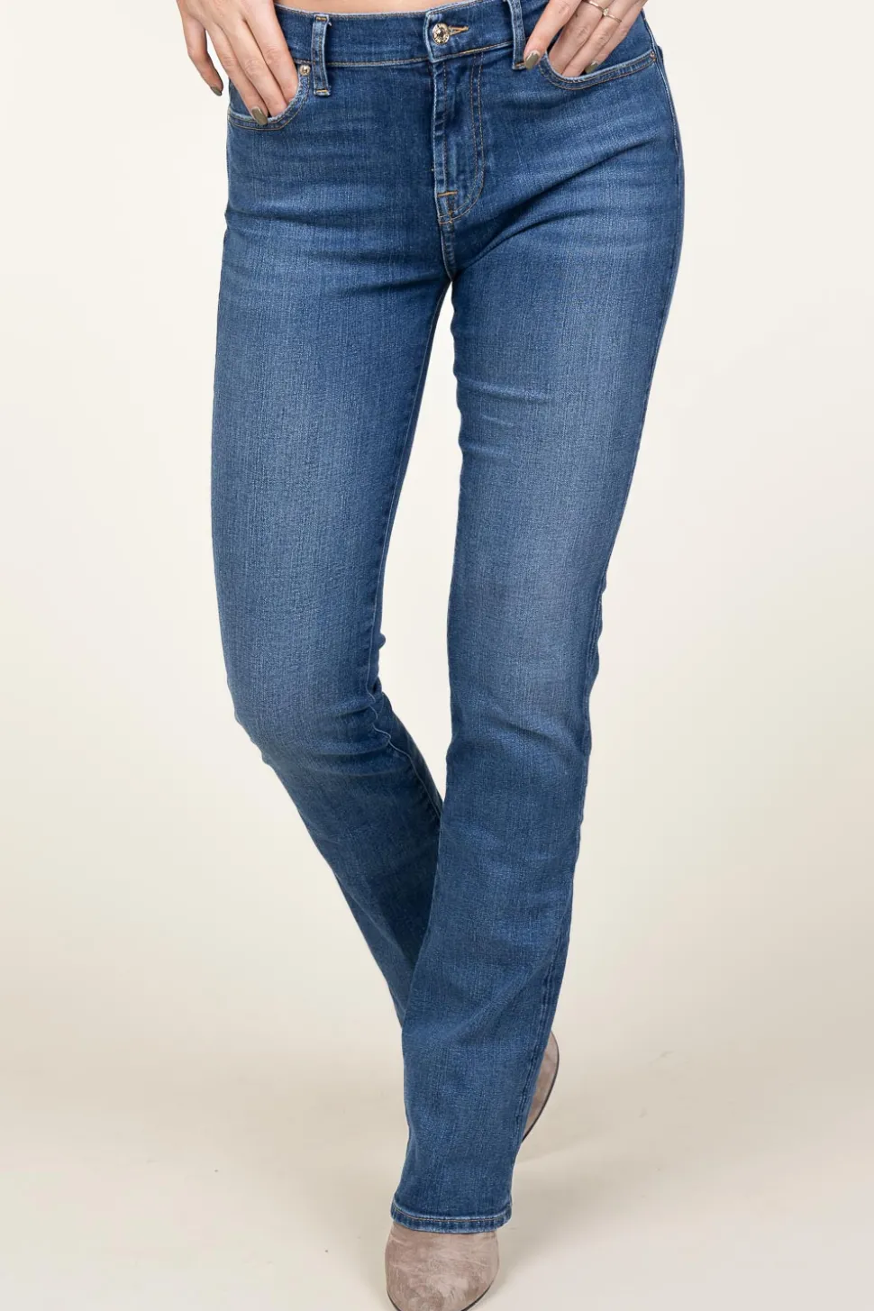 Bootcut Jeans Soho | Blue... | 7 For All Mankind | Little Soho