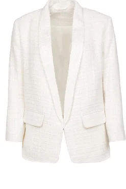 Boucle Blazer With Lurex Araz Coco | Natural... | Est'Seven | Little Soho