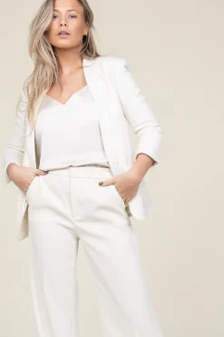 Boucle Blazer With Lurex Araz Coco | Natural... | Est'Seven | Little Soho