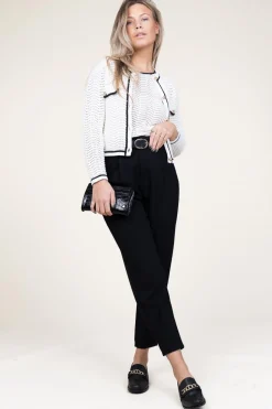 Boucle Openwork Cardigan Giany | Natural... | Suncoo | Little Soho