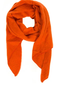 Boucle Scarf Aria | Orange... | Little Soho | Little Soho