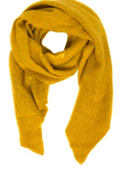 Boucle Scarf Aria | Yellow... | Little Soho | Little Soho