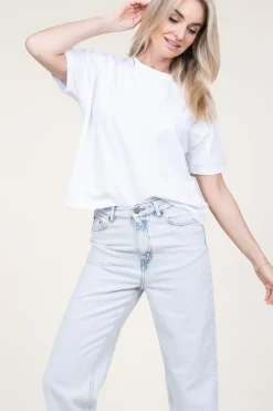 Boxy T-Shirt Fizvalley | White... | American Vintage | Little Soho