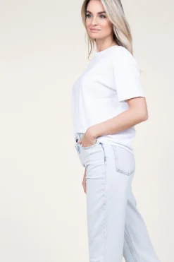 Boxy T-Shirt Fizvalley | White... | American Vintage | Little Soho