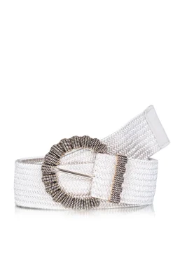 Braided Belt With Buckle Ilse | Gold... | Little Soho | Little Soho