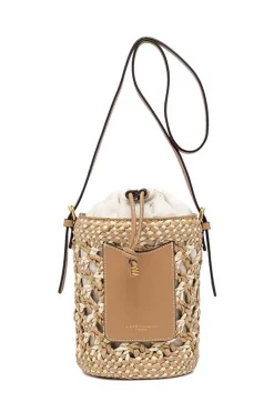 Braided Bucket Bag Soana Big | Natural... | Gianni Chiarini | Little Soho
