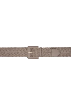 Braided Leather Belt Hazel | Beige... | Dante 6 | Little Soho