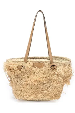 Braided Shoulder Bag Mitra | Beige... | Gianni Chiarini | Little Soho