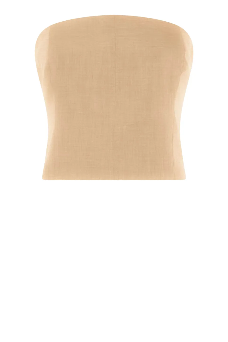 Bustier Top With Zipper Cosima | Beige... | Herskind | Little Soho
