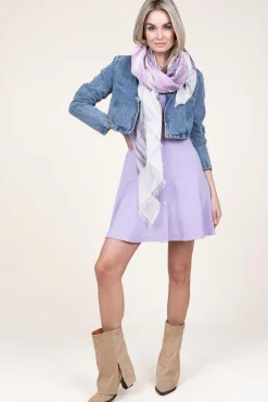 Button-Down Dress Coline | Purple... | Suncoo | Little Soho