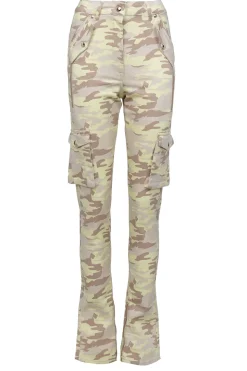 Camouflage Cargo Pants Jill | Green... | Patrizia Pepe | Little Soho