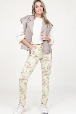 Camouflage Cargo Pants Jill | Green... | Patrizia Pepe | Little Soho