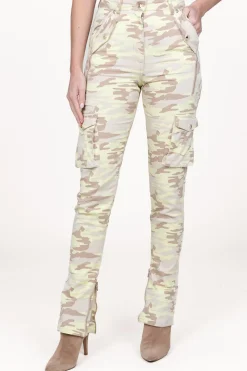 Camouflage Cargo Pants Jill | Green... | Patrizia Pepe | Little Soho