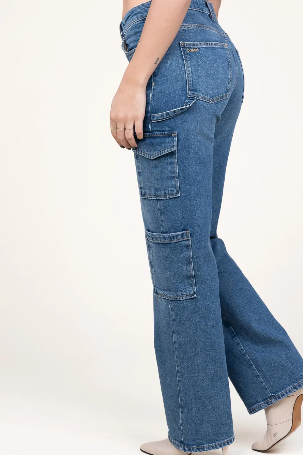 Cargo Jeans Loig | Blue... | Ba&Sh | Little Soho