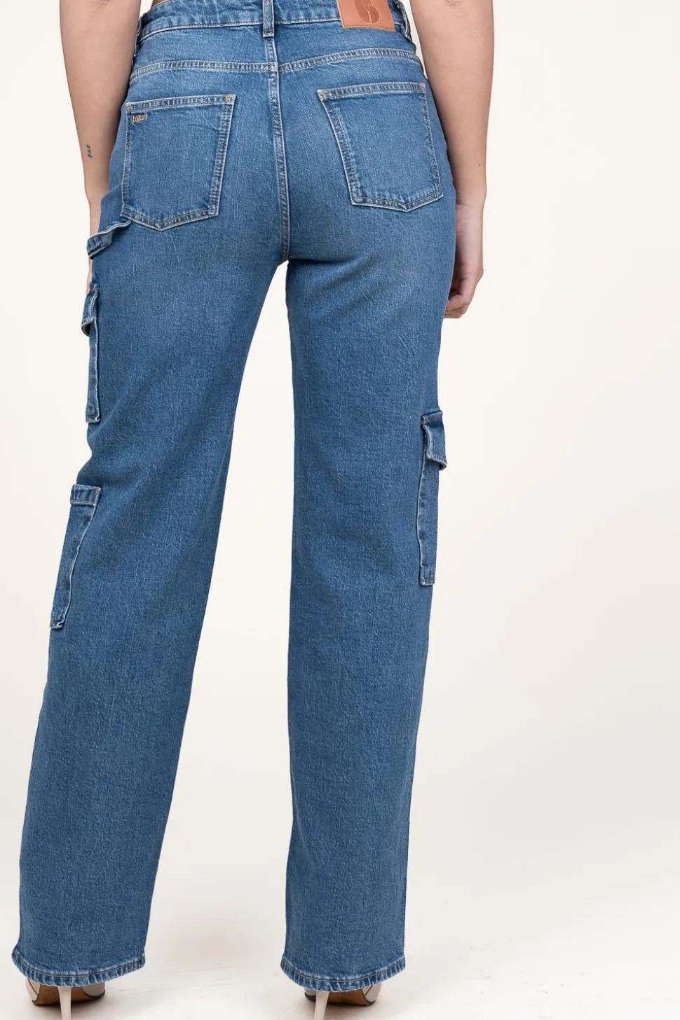 Cargo Jeans Loig | Blue... | Ba&Sh | Little Soho