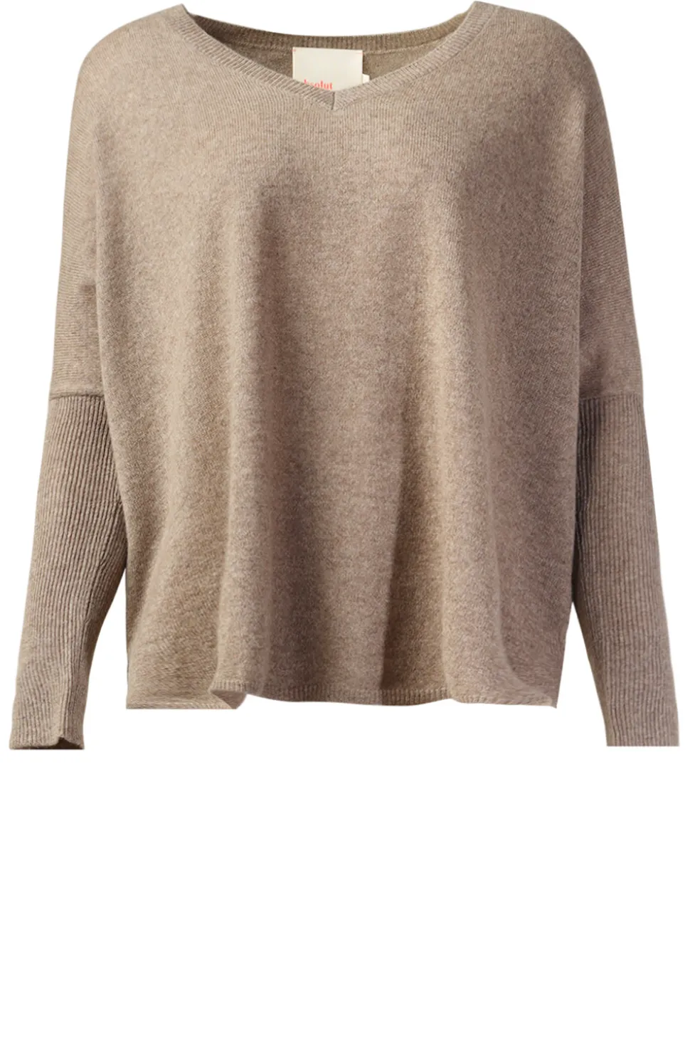 Cashmere Sweater Camille | Beige... | Absolut Cashmere | Little Soho