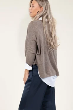 Cashmere Sweater Camille | Beige... | Absolut Cashmere | Little Soho