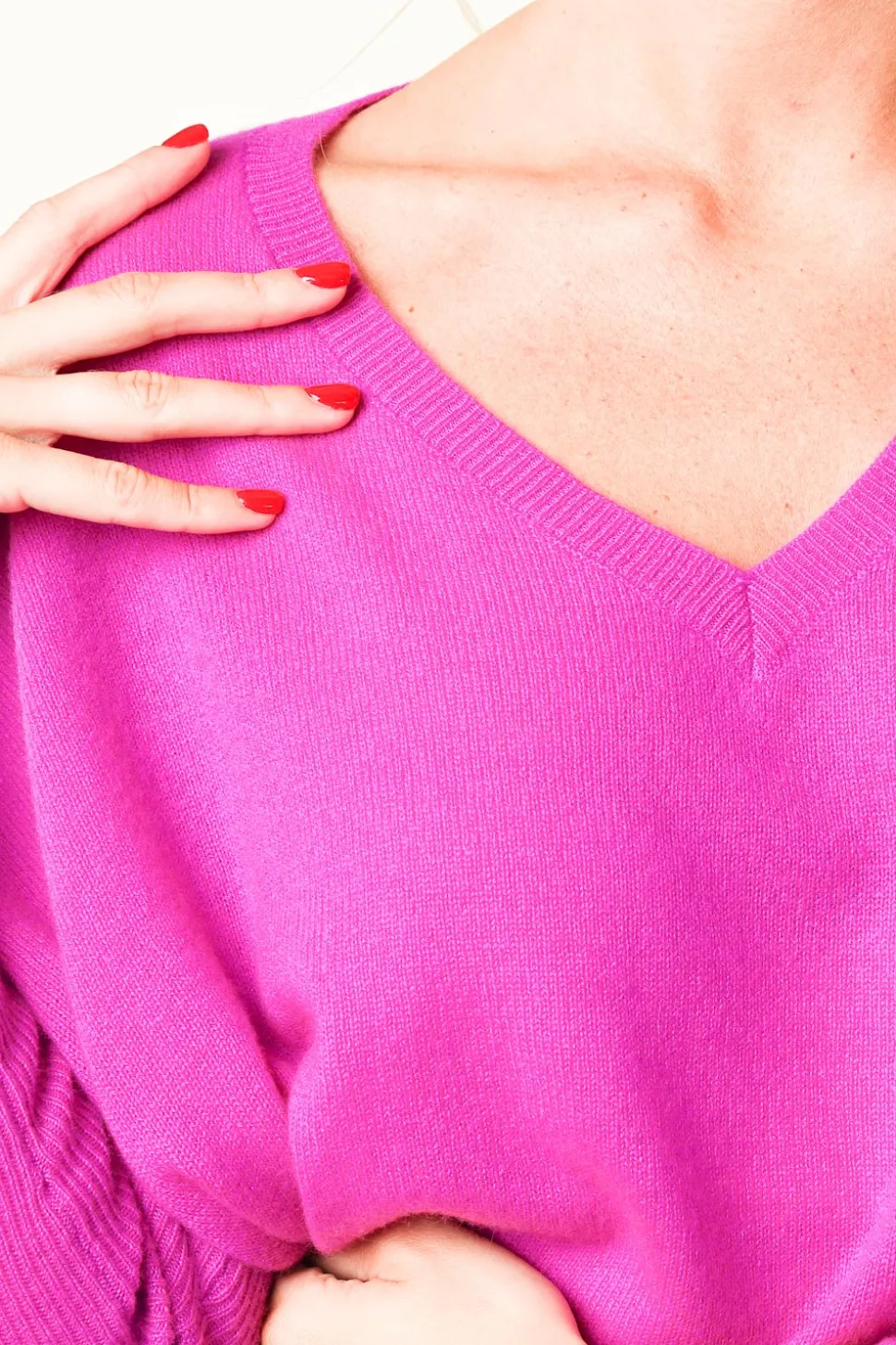 Cashmere Sweater Camille | Pink... | Absolut Cashmere | Little Soho