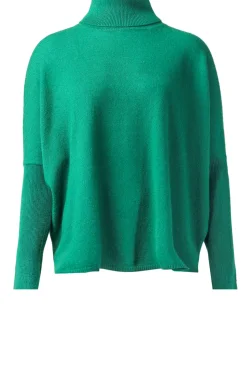 Cashmere Turtleneck Clara | Green... | Absolut Cashmere | Little Soho