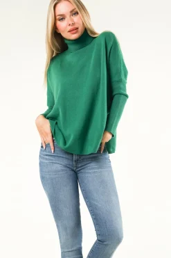 Cashmere Turtleneck Clara | Green... | Absolut Cashmere | Little Soho