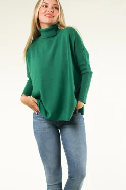 Cashmere Turtleneck Clara | Green... | Absolut Cashmere | Little Soho