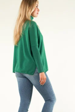 Cashmere Turtleneck Clara | Green... | Absolut Cashmere | Little Soho