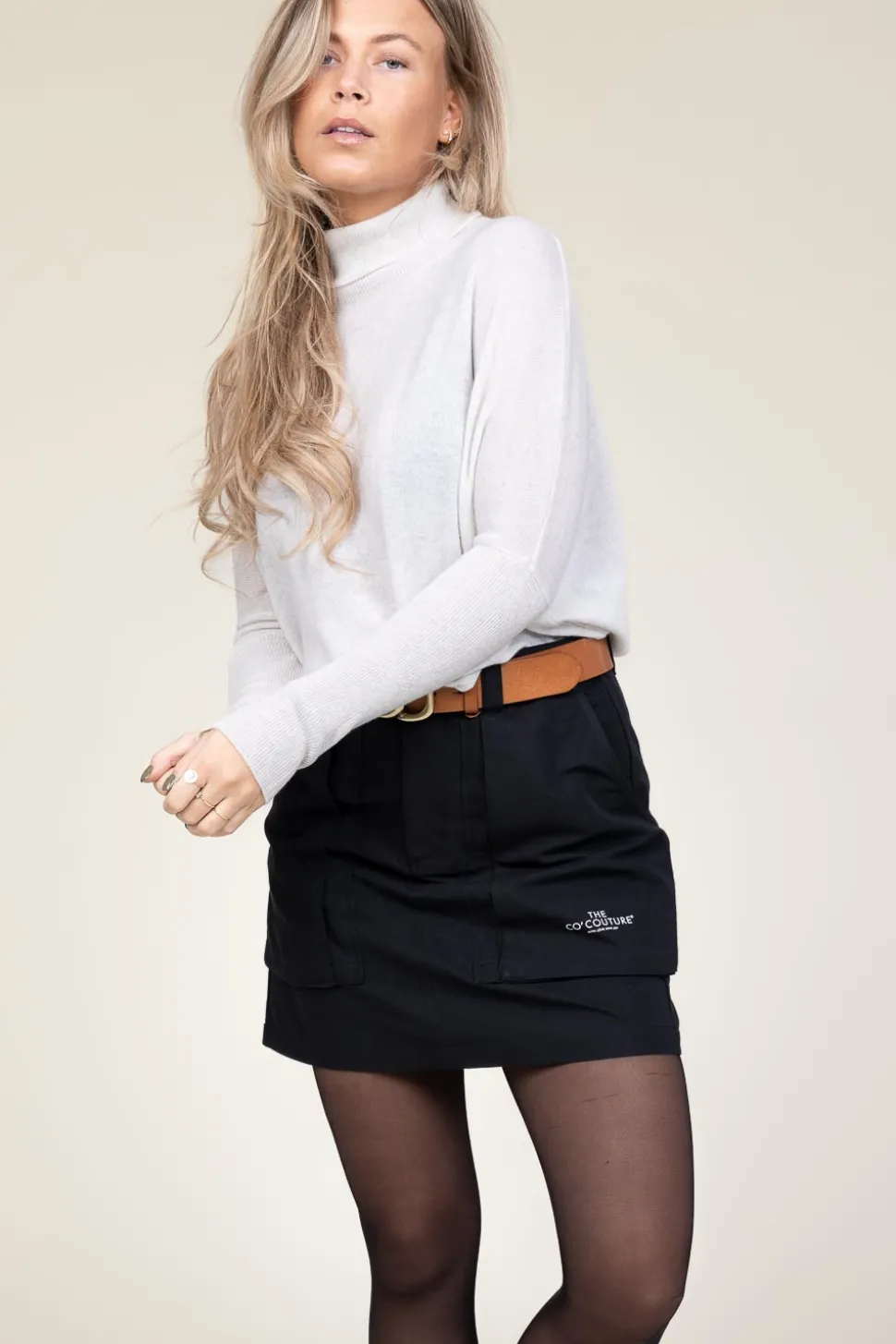 Cashmere Turtleneck Clara | Natural... | Absolut Cashmere | Little Soho