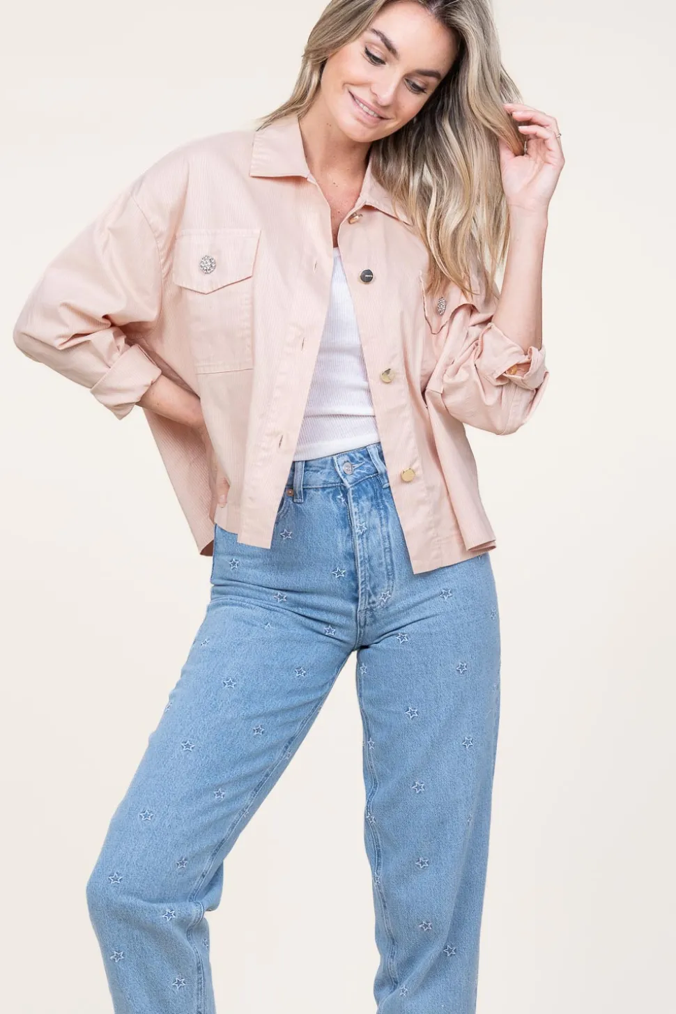 Cotton Blouse Hambra | Pink... | Kocca | Little Soho