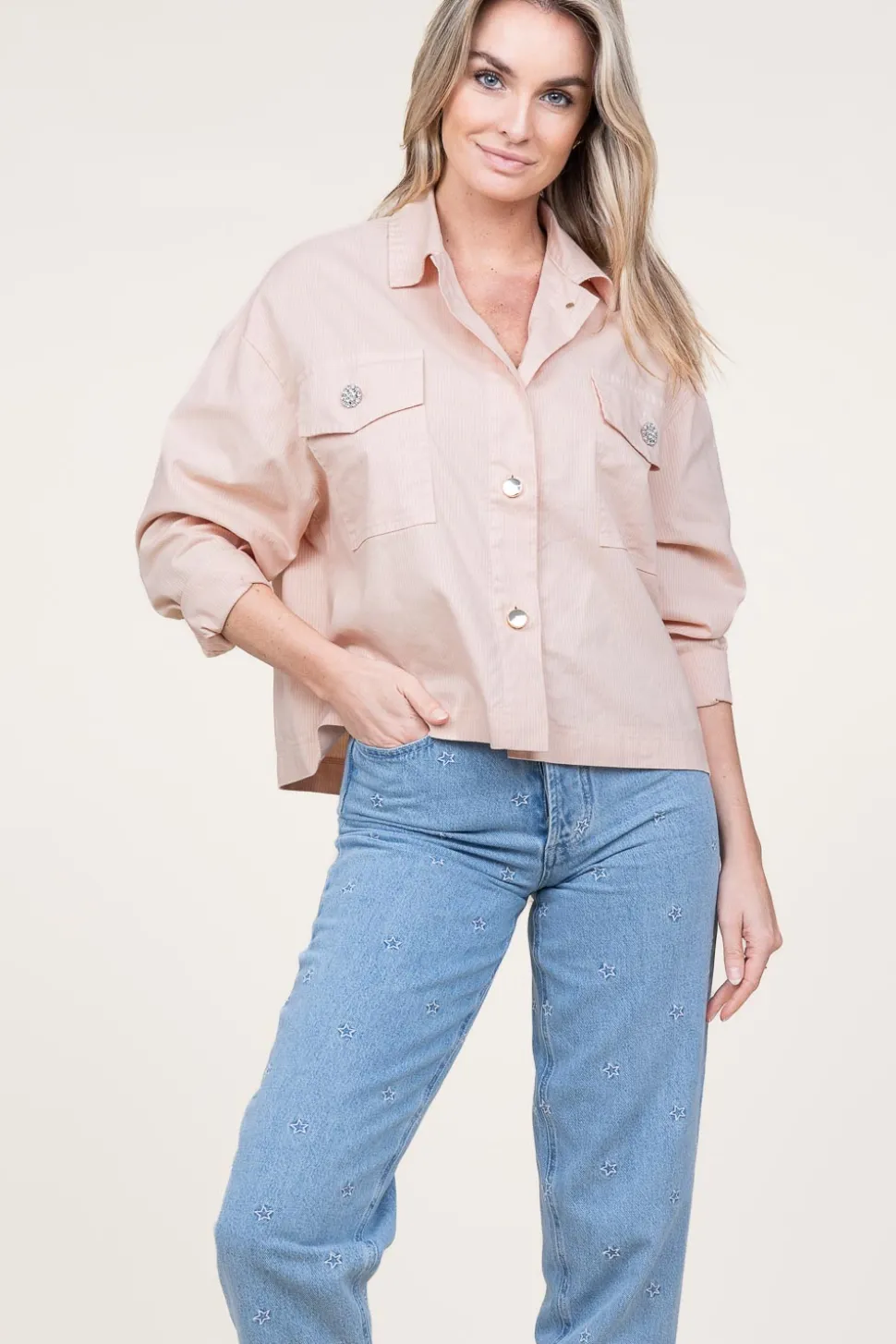 Cotton Blouse Hambra | Pink... | Kocca | Little Soho