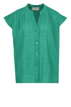 Cotton Mix Blouse Ophelia | Green... | Stella Forest | Little Soho