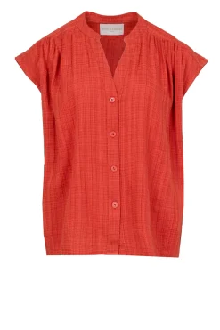 Cotton Mix Blouse Ophelia | Red... | Stella Forest | Little Soho