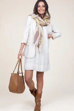Cotton Mix Dress Ophelia | Natural... | Stella Forest | Little Soho