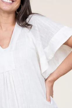 Cotton Mix Dress Ophelia | Natural... | Stella Forest | Little Soho