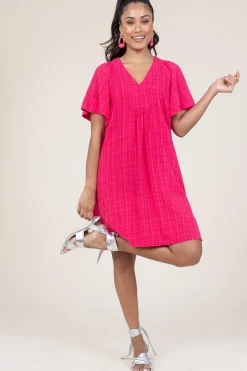 Cotton Mix Dress Ophelia | Pink... | Stella Forest | Little Soho