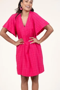 Cotton Mix Dress Ophelia | Pink... | Stella Forest | Little Soho